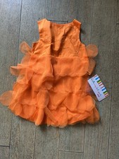 Agatha Ruiz de La PRADA Orange Party Dress 24M NWT