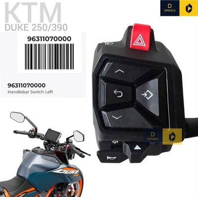 KTM バイク用コントロールスイッチ Fit For KTM DUKE GEN3 250 & 390 LH Handlebar Switch Control