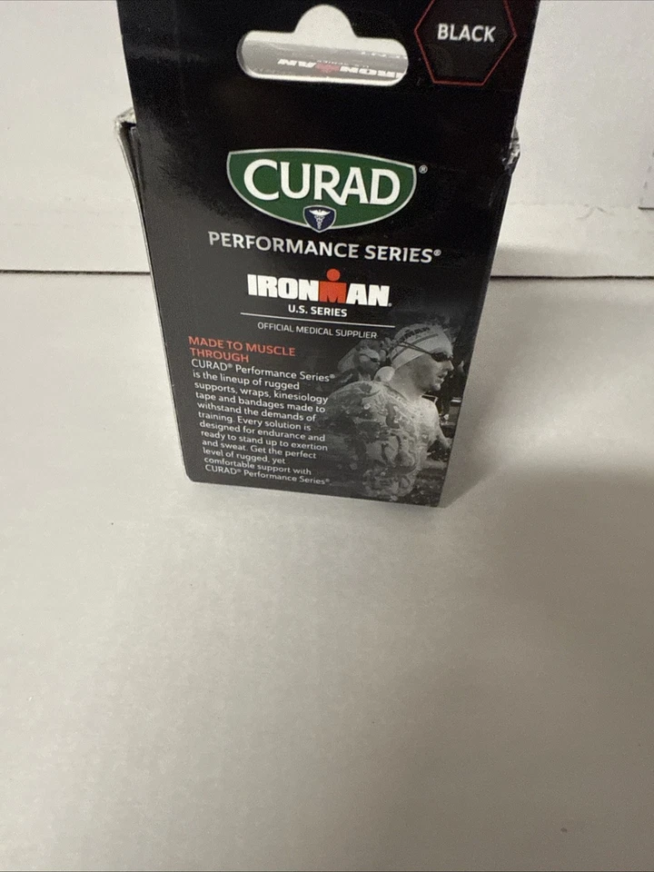 New CURAD Performance Series Ironman Self-Adherent Wrap Black 3" x 5 yds - Image 3 of 4