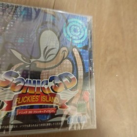 Sonic 3D Flickies' Island Sega Saturn Japan Import New Factory Sealed