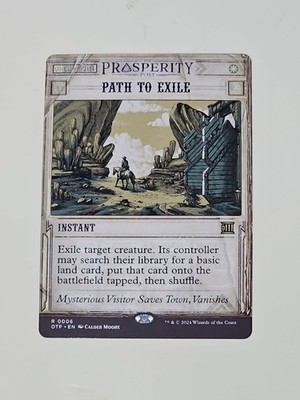 Path to Exile - Breaking News OTP - Rare - MTG Magic Pack fresh