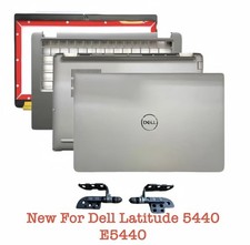 New Dell Latitude 5440 E5440 LCD Back Cover Bezel Hinges/Palmrest/Bottom case