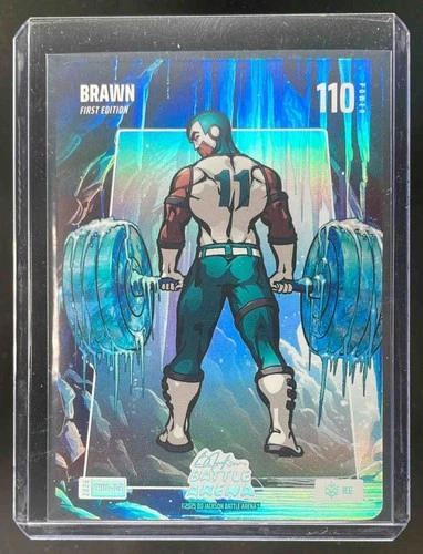 2026 Bo Jackson Battle Arena Brawn AJ Brown Ice Battlefoil #GRILL-103