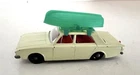 MATCHBOX LESNEY FORD CORSAIR W/BOAT-No.  45-B- 1965-1970- GOOD CAR -TAKE A LOOK