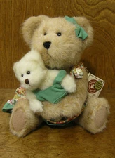 Boyds Plush #82515 Momma MacBearsley & Baby 10", NEW/Tag From Retail Store