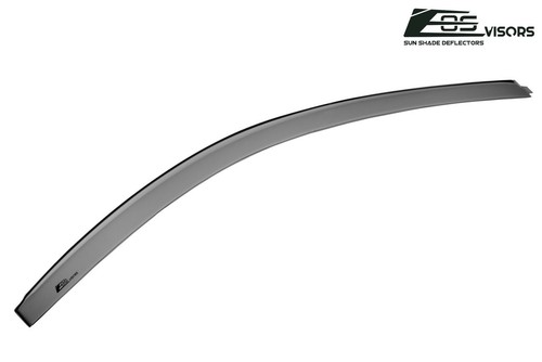 Viseras para ventana lateral teñidas de humo para Acura RSX DC5 02-06 protectores contra la lluvia deflectores - Imagen 11 de 12