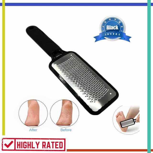CALLUS REMOVER Foot Scrubber Stainless Steel Pedicure Grater Feet Scraper JOOVRE eBay