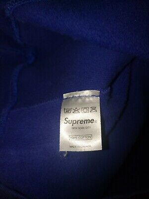 Supreme Mont Blanc Logo Hoodie - XL - Navy | eBay