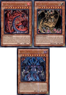 Yu-Gi-Oh! Hamon Raviel Uria im SET - LC02-DE001 LC02-DE002 LC02-DE003 unbespielt