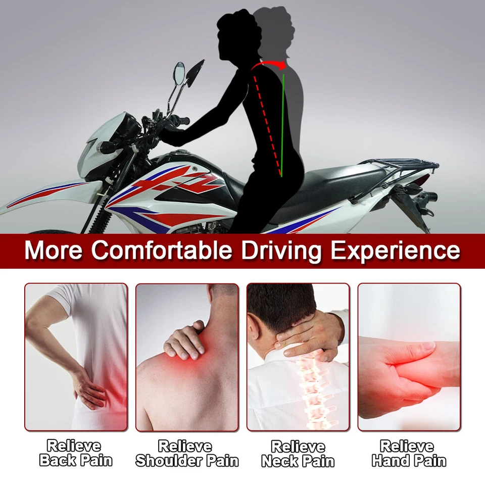 Abrazadera de elevadores de manillar desplazados de 7/8" apta para Suzuki SFV650 Gladius SV650 SV1000 S Foto 4 de 4