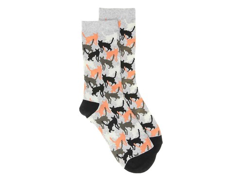 K. Bell Calze Crew Donna – 6 Paia, Modal, Nero, Taglia 5.5-10, Traspiranti E Leggere
