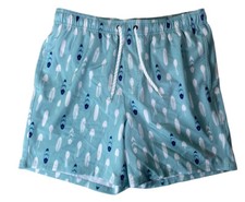 Men's Ocean Current Swim Trunks Shorts Size XL Surfboards Lined Swimwear Pockets