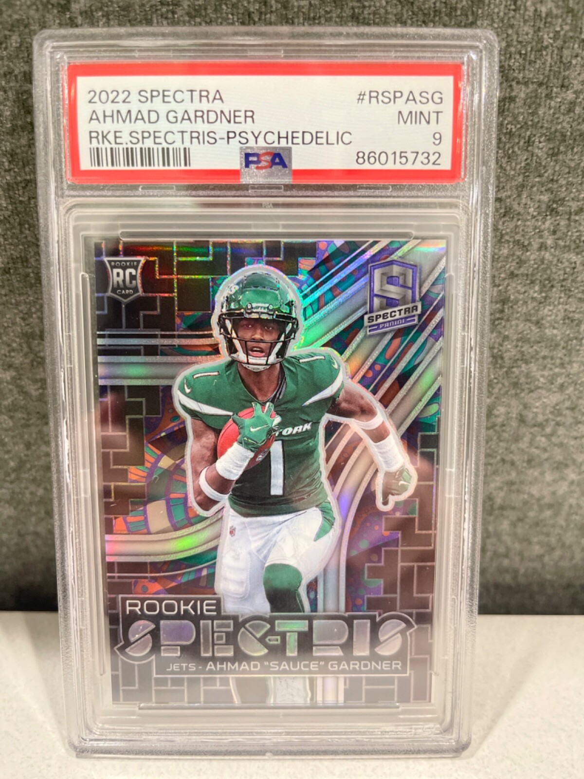 Sauce Gardner Panini Spectra Rookie Spectris #RSPASG Psychedelic