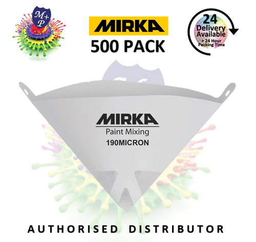 Mirka 190 Micron Strainers for Paint - Choose Your Pack Size 100, 250, 500, 1000 - Picture 4 of 11