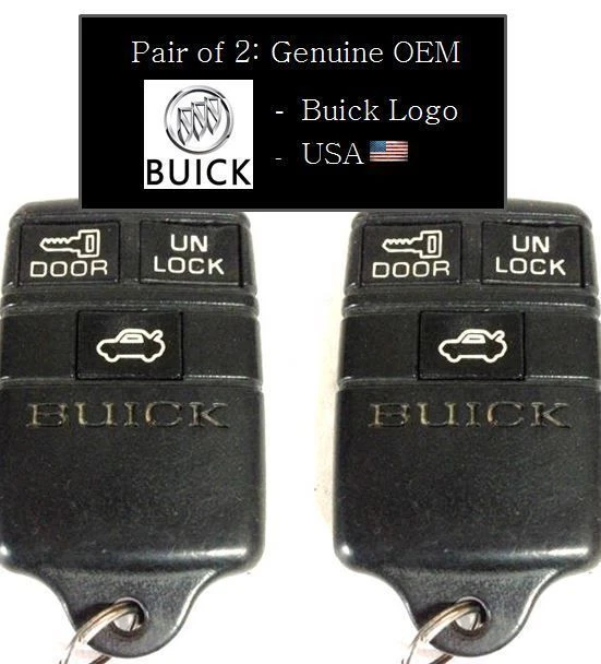 2; Mando a distancia de entrada sin llave FCC ABO0104T Sedán Vagón Control de llave Coche Clicker Llavero OEM Foto 2 de 4