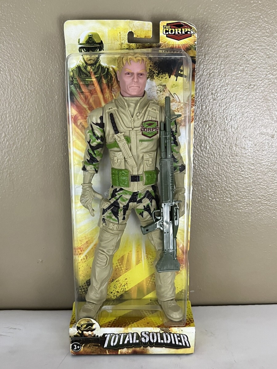 The Corps Total Soldier 10 inch Action Figure John Eagle Army Man