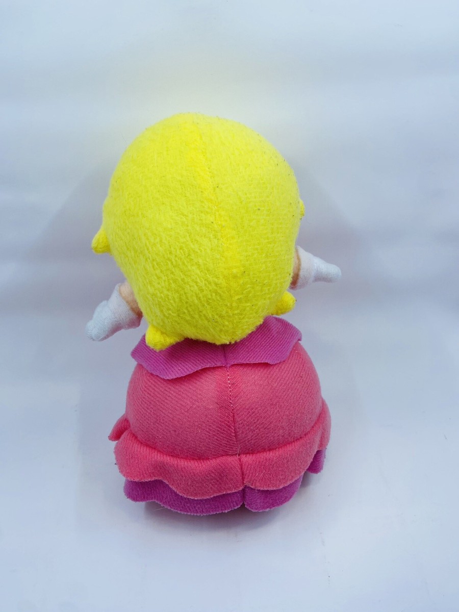 Peluche Rare Princesse Peach Super Mario Party 5 - 30 Cm Sanei Hudson Soft 2011