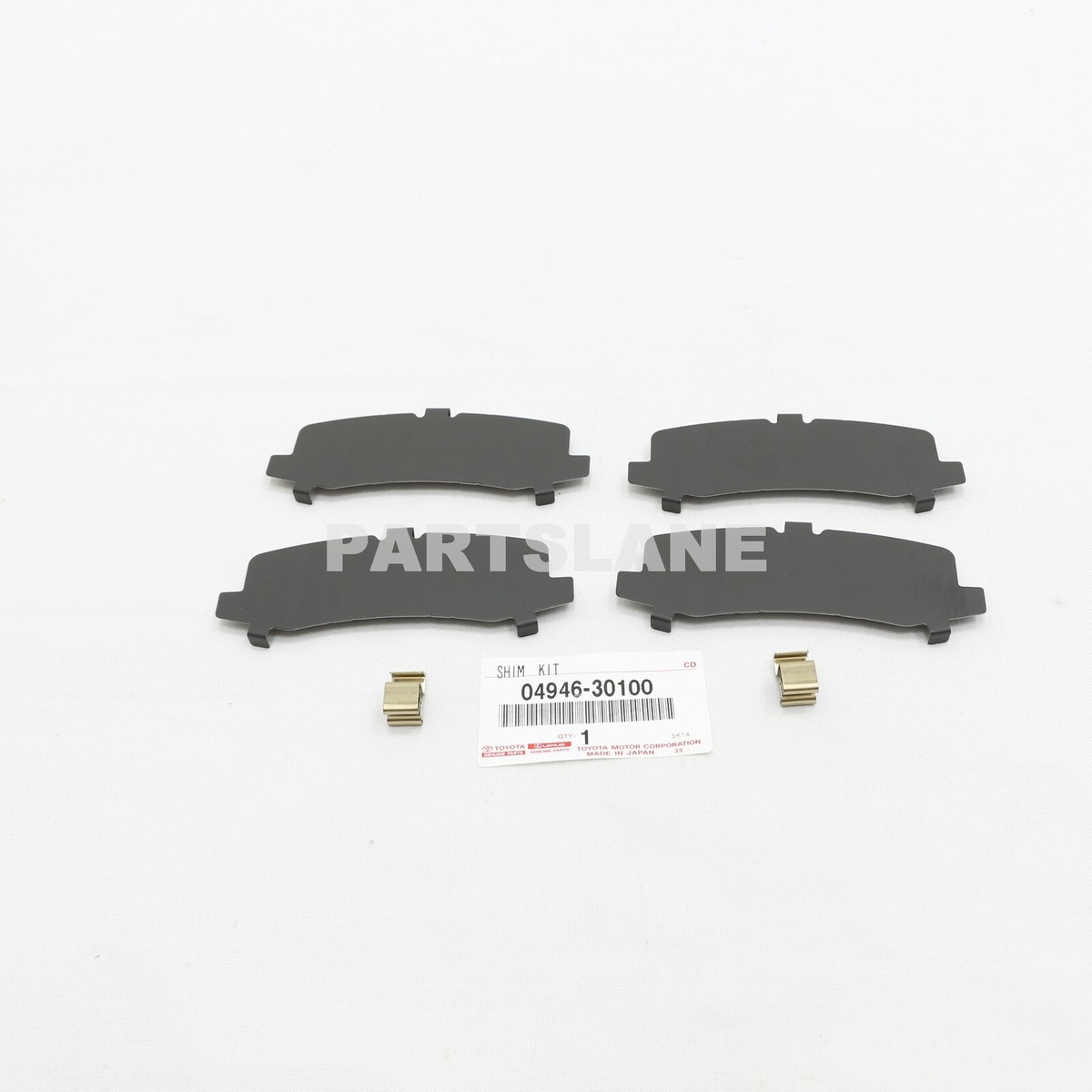 04946-30100 Toyota OEM Genuine SHIM KIT, ANTI SQUEAL(FOR REAR DISC