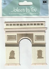 Jolee's by You 3-D Paris France French ARC DE TRIUMPH 56319 FAST FREE Ship! WOW!