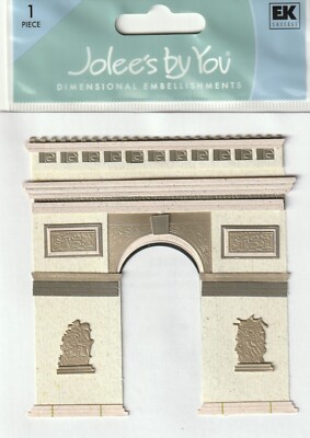 Jolee's by You 3-D Paris France French ARC DE TRIUMPH 56319 FAST FREE Ship! WOW!
