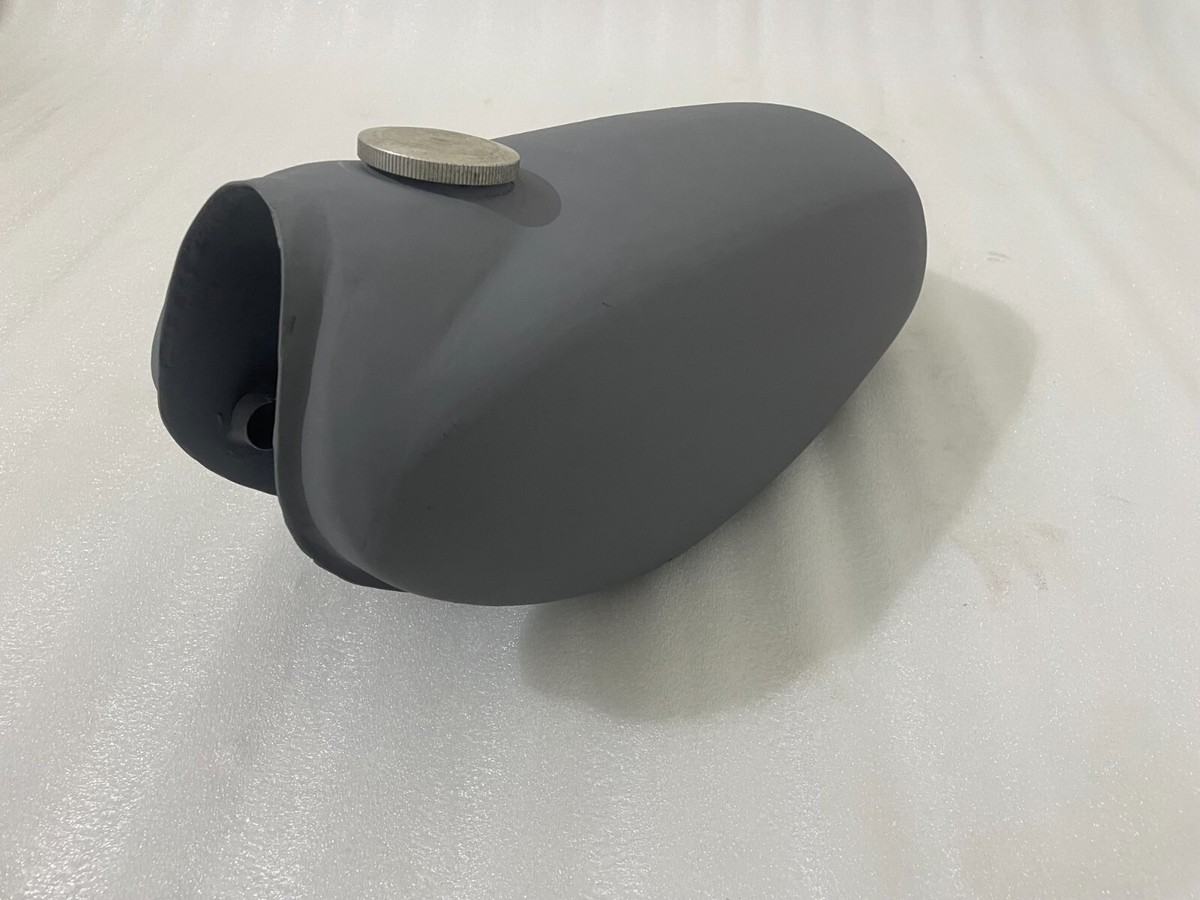 Yamaha YZ80 YZ80A YZ80 Raw Steel Petrol Tank +Cap Model 1974 to