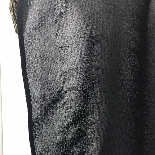 VTG Betsey & Adam by Jas Lene Sz 8 Black Chiffon Silver Studded Palazzo Pants - Picture 11 of 11