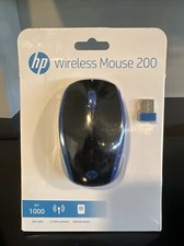 Brand New NIB NIP HP Wireless Mouse 200 2HU85AA ABA DPI 1000 2.4Ghz
