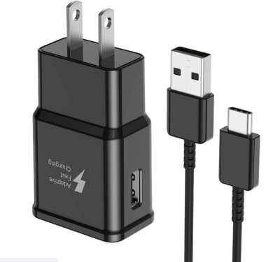 Adaptive  Fast Charger & USB-C Cable For Samsung Galaxy A51 A14 A13 5G A03S 5G