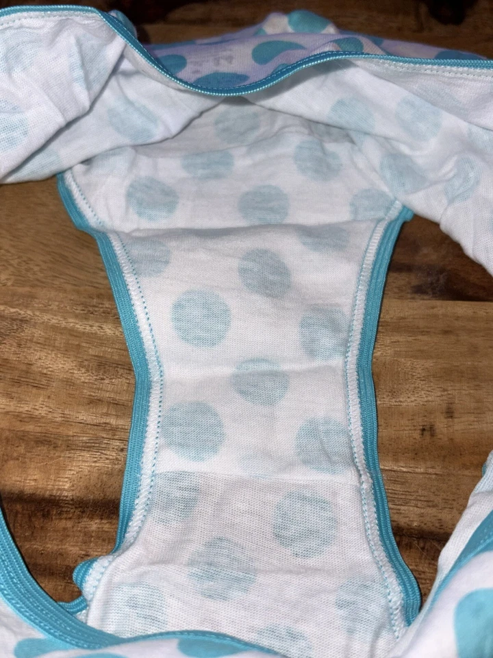 Sonoma Girl Life Style 14 Vintage Y2K Polka Dot Cotton Bikini  Panty Underwear - Image 3 of 4