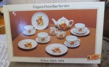 Vtg 1993 STEIFF Porcelain Tea Set 1904 Dekor Barle porcelain child's set New box