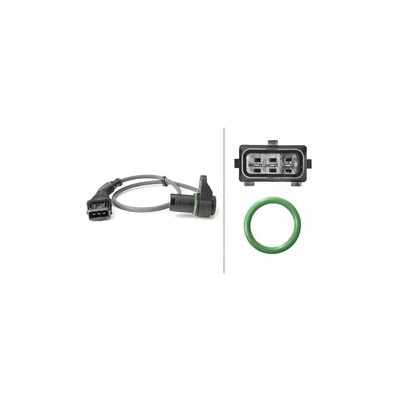 Sensor, Nockenwellenposition HELLA 6PU 009 121-641 für BMW HITACHI, Einlassseite