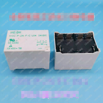 1PC New 510C-P-2A-F-C L04 24VDC relay 50A 24V #T9