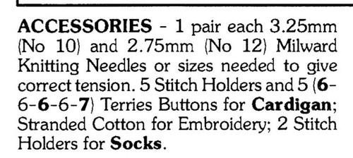 Baby Knitting Pattern copy Round yoke Cardigan and Socks 3 ply - Picture 3 of 3