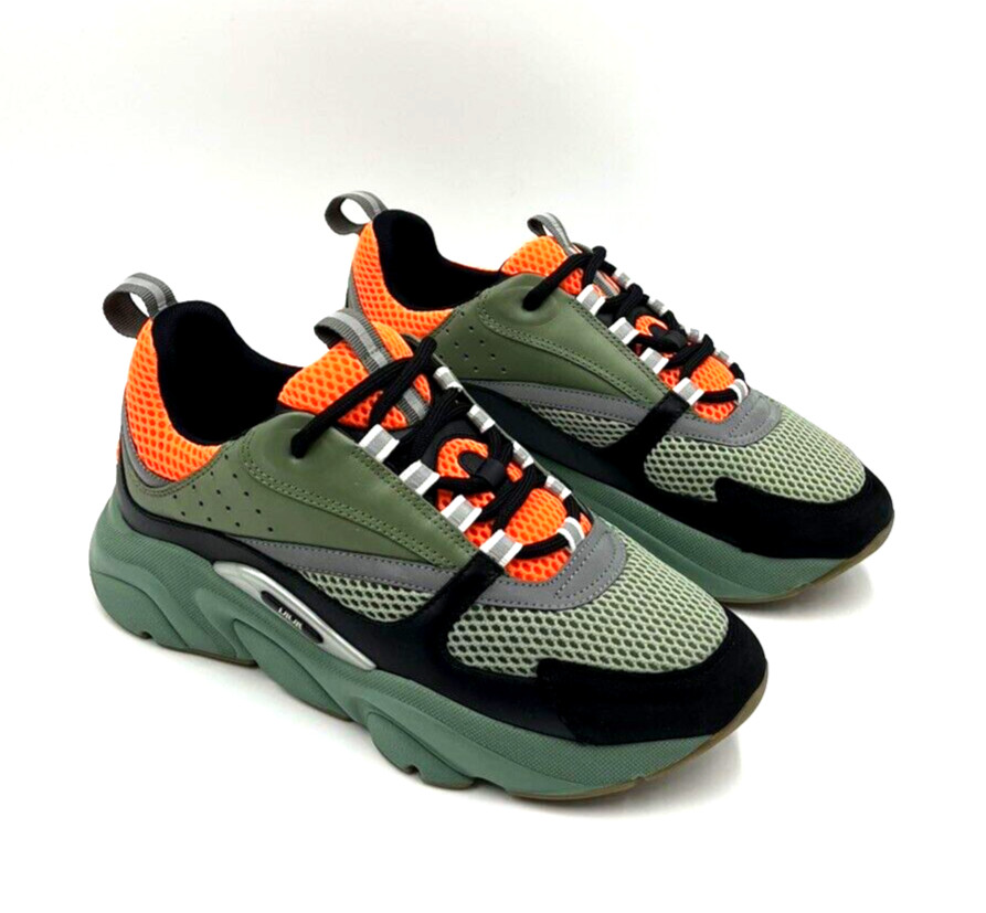 Dior B22 'Khaki Orange' Sneakers image 2