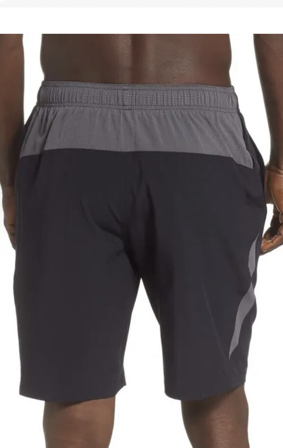 Nike+Mens+922+Contend+Volley+Shorts+Black2FGrey+Medium for sale