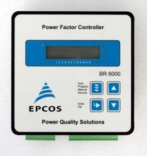 EPCOS POWER FACTOR CONTROLLER MODEL BR6000 SERIES 12 STEP POWER QUALITY SOLUTION