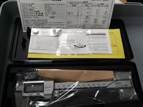 Mitutoyo 500-752-20 Coolant Proof Digimatic Digital Vernier Calipers 6" (150mm)
