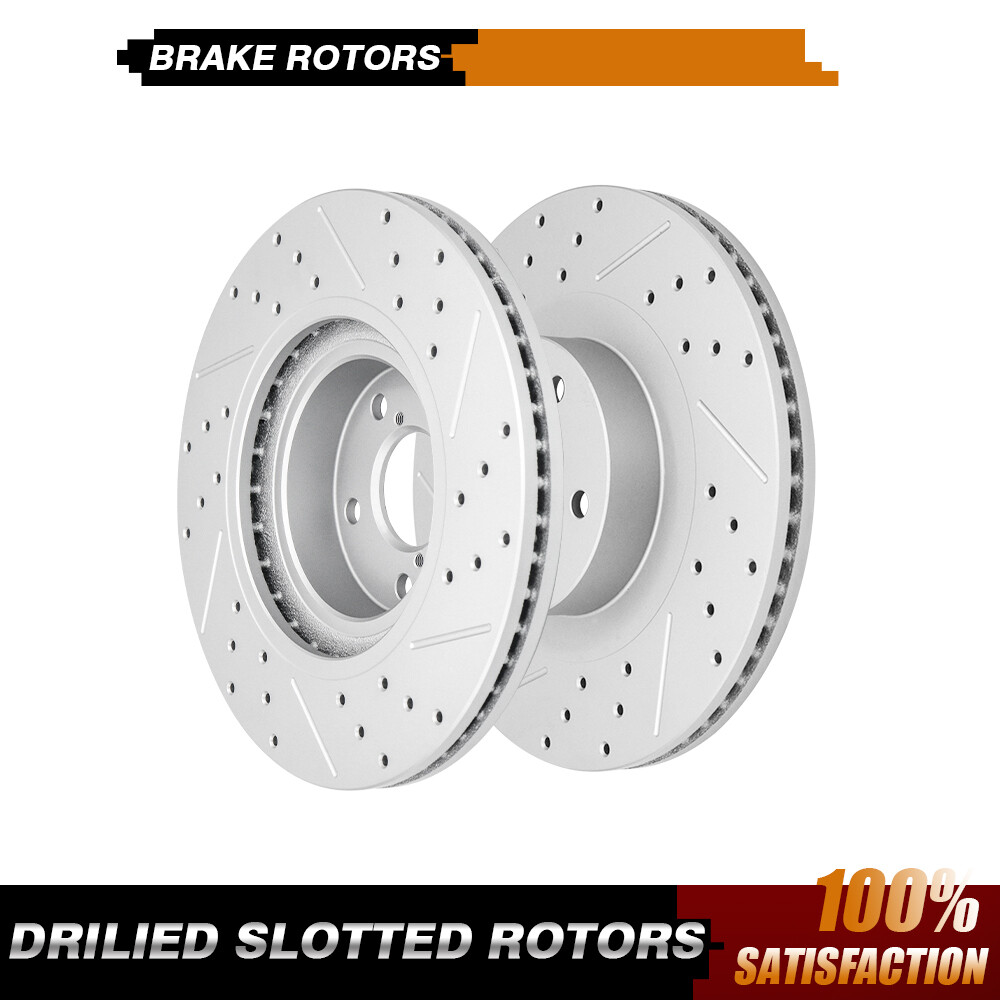 Front Drilled Brake Rotors for Subaru Forester Impreza Legacy Outback