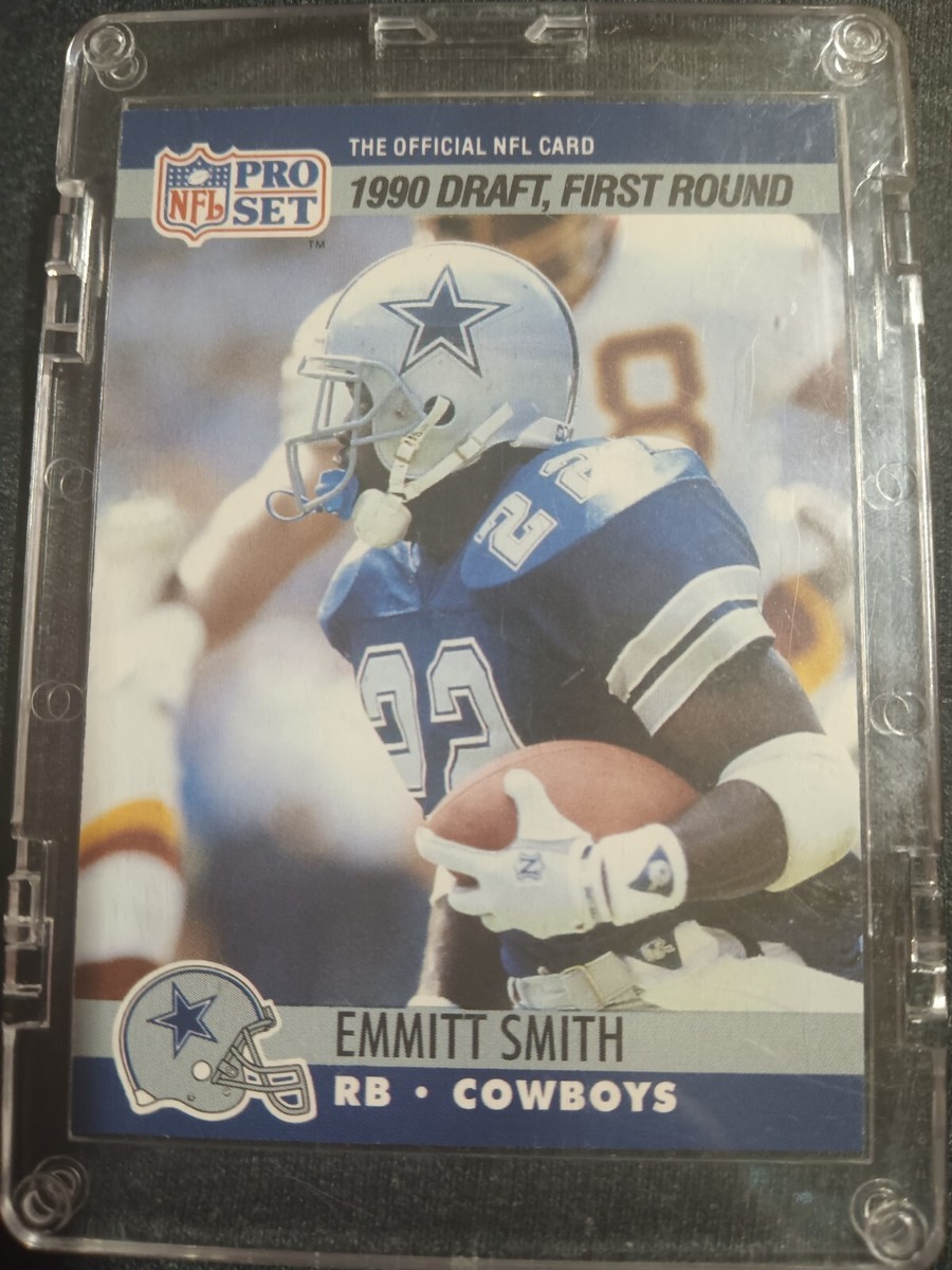 1990 Pro Set. Draft #685 Emmitt Smith Rookie Card. | eBay