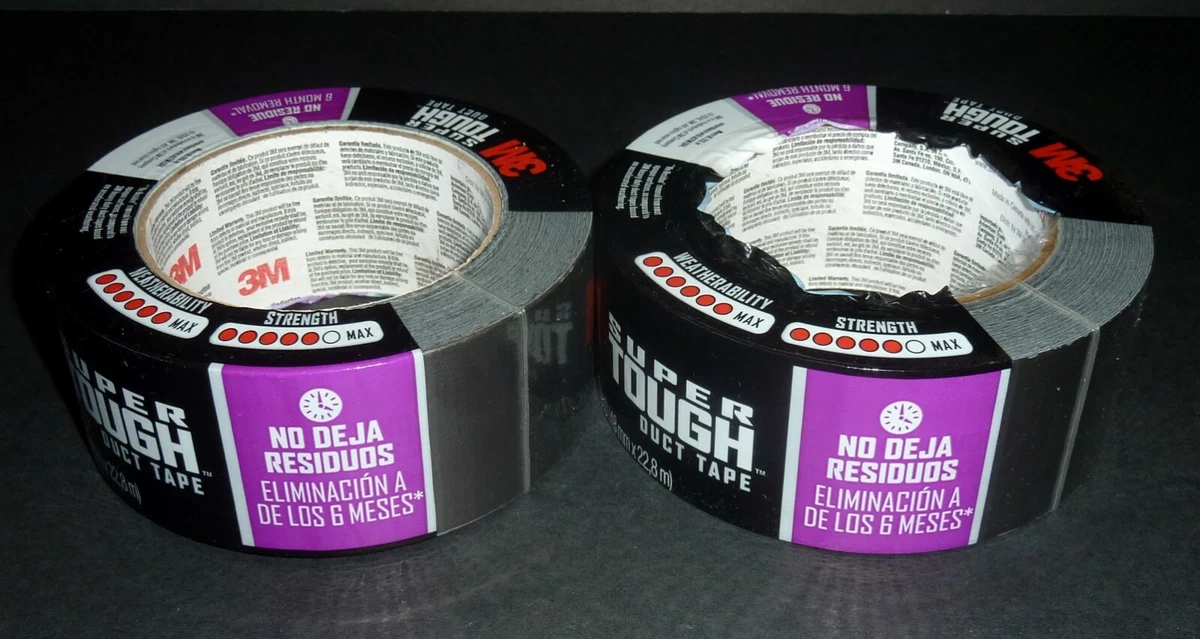 3M Tough Gray Rubberized Duct Tape 1.88-in x 25 Yard(s) at