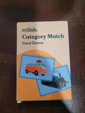 Relish Category Match Card Game