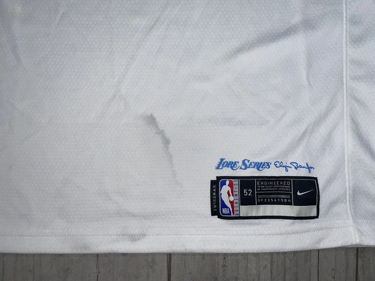 Nike Men's NBA Los Angeles Lakers James No.23 Basketball Sports White CV8529-100 US XXL