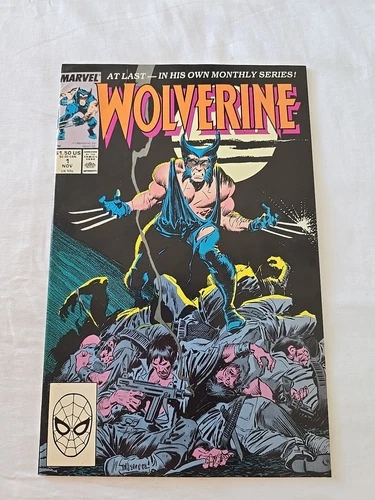 Wolverine #1 Marvel Comics 1988 First Appearance Of Patch