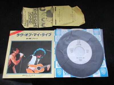 Queen Love Of My Life Japan Promo 7 Inch Single Vinyl W Flyer Freddie Mercury Ebay