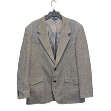 Vintage Pendelton Mens 100 Pure Virgin wool Jacket 2 button sz 44 blazer