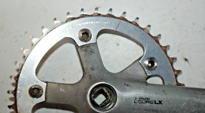 SHIMANO DEORE LX pédalier FC-M550 et pédales pour VTT vintage
