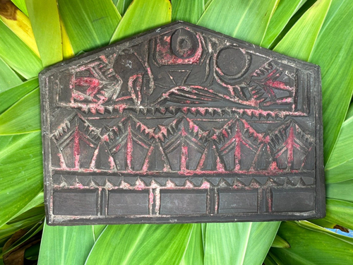 Ancient Rare Hand Carved Stone Primitive Tribal Hindu Goddess Laxmi Feet Figure - Picture 12 of 15