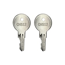 2 Ignition Key For Bauer Locks Yale Diamond Plate American Crane Ch512