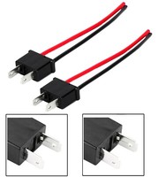 Draht Zopf Stecker H7 Zwei Gurt Kopf Licht Niedrig TräGer Birne Anschluss Buchse