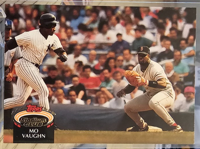 1992 Topps Stadium Club Mo Vaughn #325 Boston Red Sox